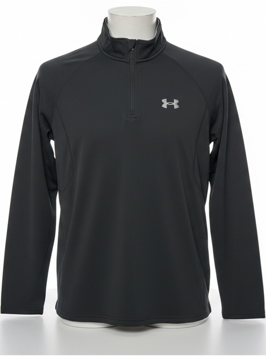 Under Armour Other - Under Armour 1/4 Zip Pullover Black All Season Gear Men’s Large